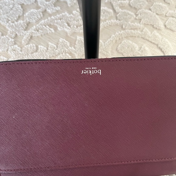 Botkier Cognac Leather Crossbody with Black Strap - Picture 8 of 8